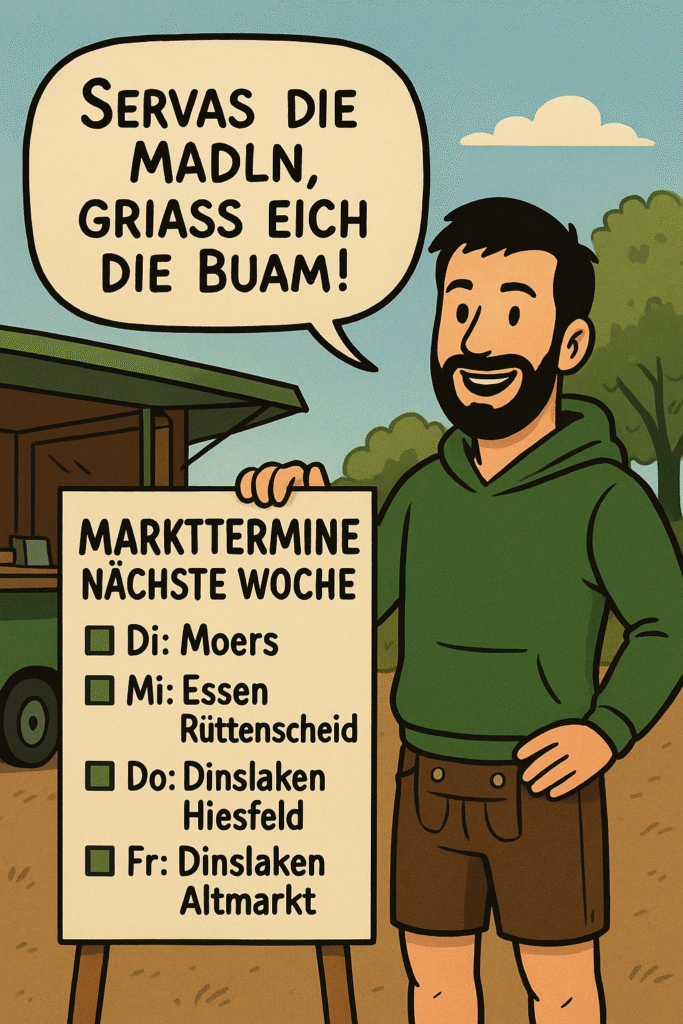 Wochenmarkt Termine
